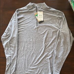 Nike Men's Heather Gray Long Sleeve Tee